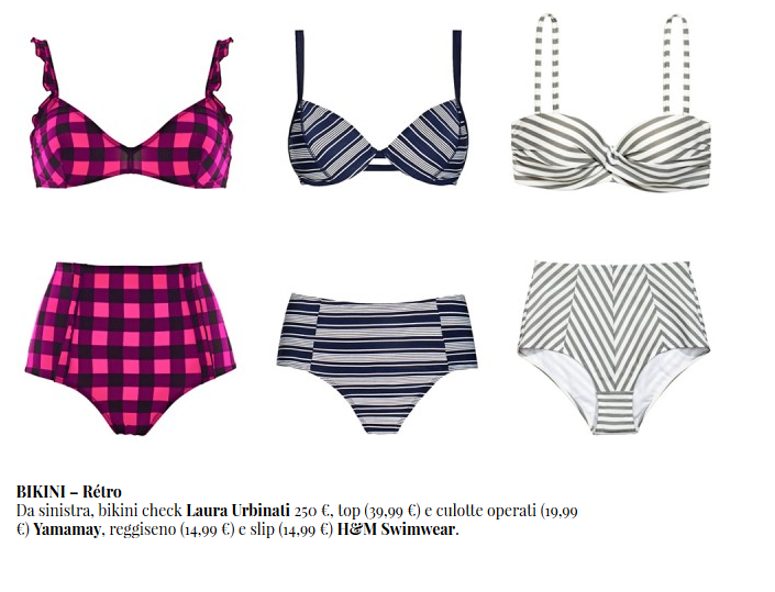 Bikini rétro estate 2017